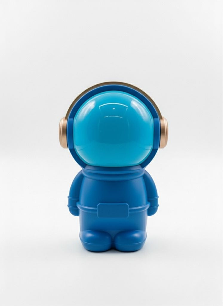 GeneCore AstroMuse | Bluetooth Astronaut Speaker with Ambient Halo Light, USB & MicroSD Playback