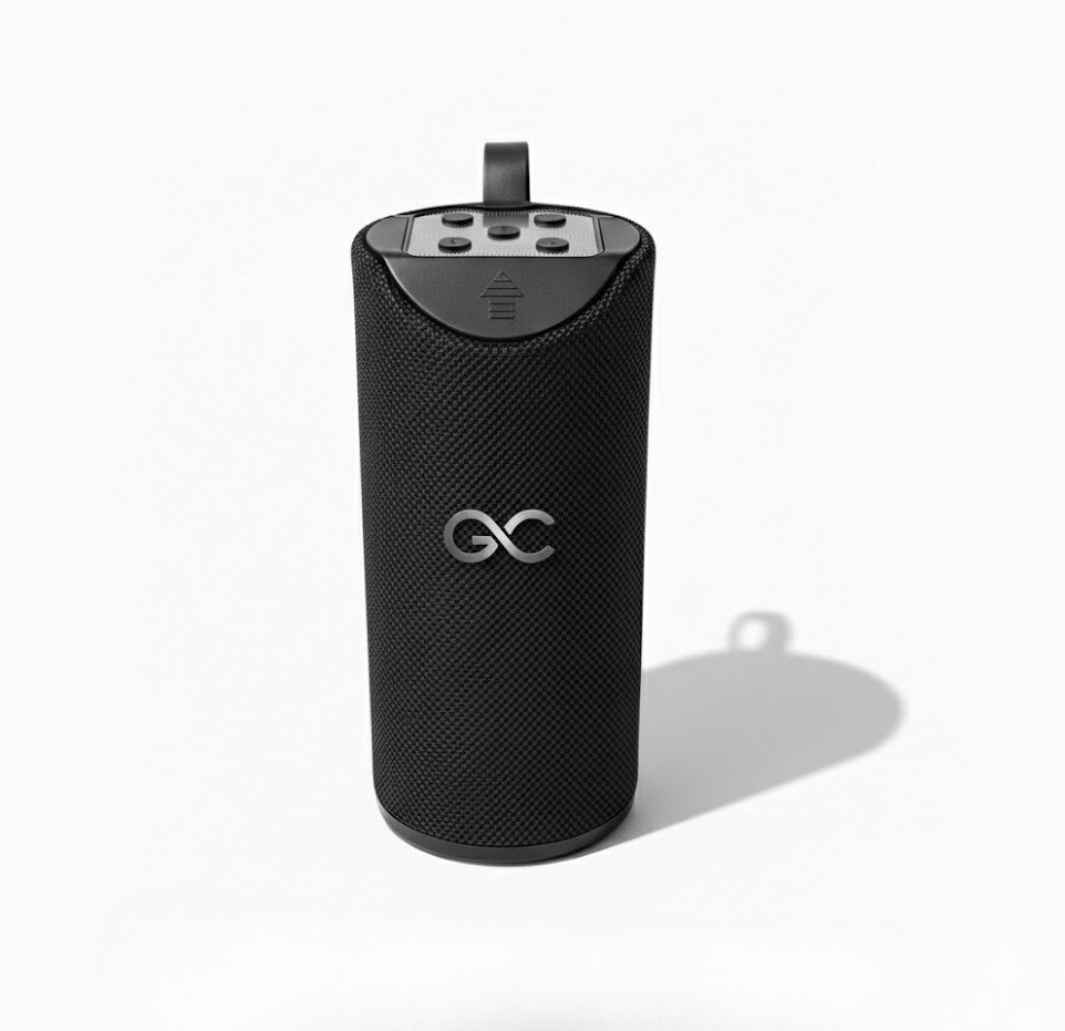 GeneCore SoundVault 360 | Portable Wireless Bluetooth Speaker with Deep Bass & Multi-Input (AUX/USB/MicroSD)