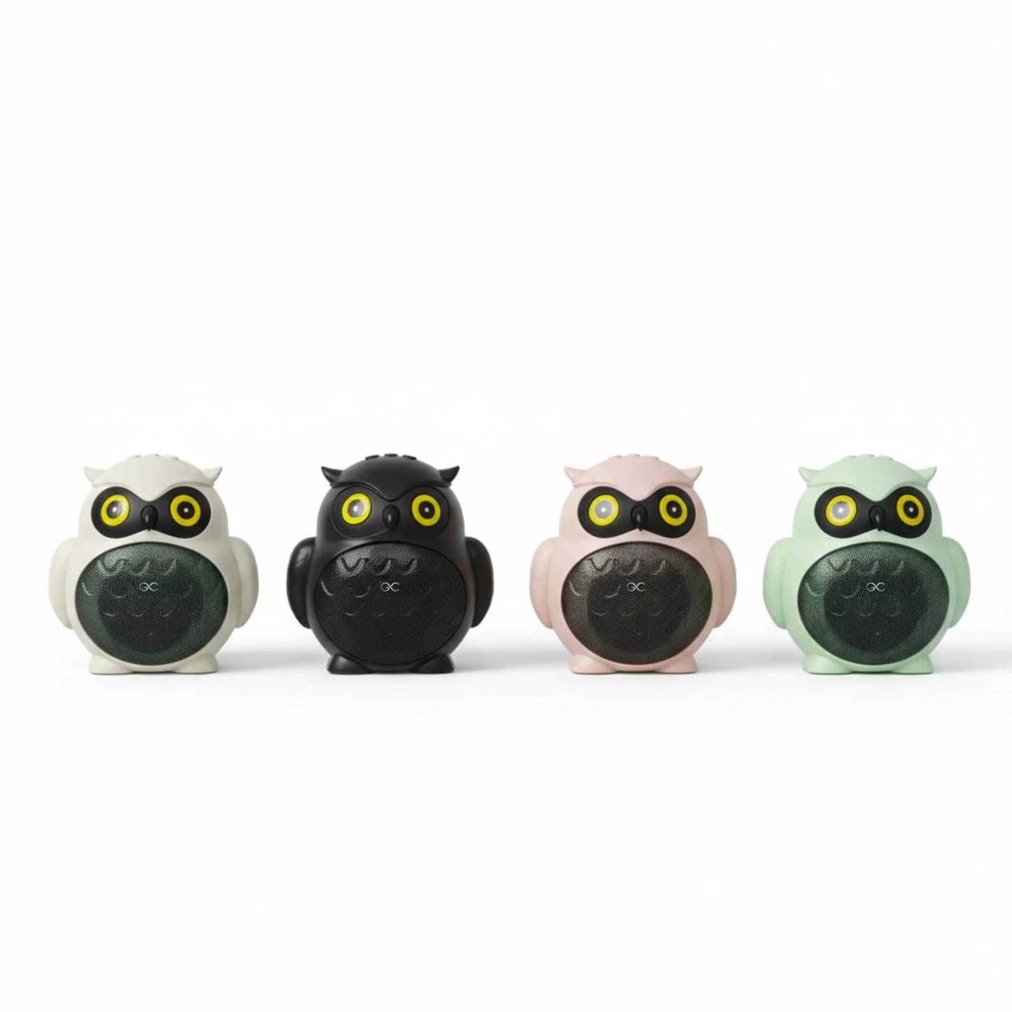 GeneCore WiseBeat Mini | Adorable Owl-Shaped Bluetooth Speaker with Fun Design and Multi-Playback (USB/MicroSD)