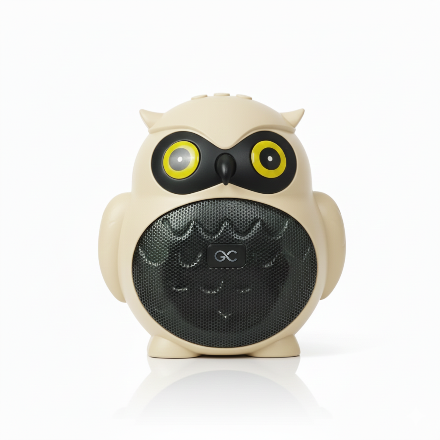 GeneCore WiseBeat Mini | Adorable Owl-Shaped Bluetooth Speaker with Fun Design and Multi-Playback (USB/MicroSD)
