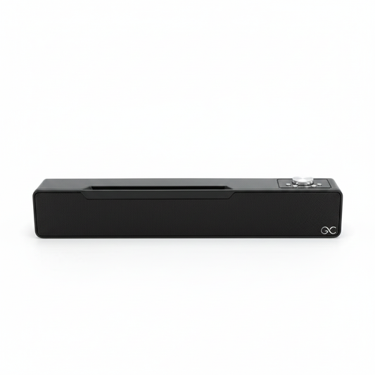 GeneCore StickTune Flex | Ultra-Portable Suction Cup Bluetooth Speaker with Type-C and Micro SD Playback