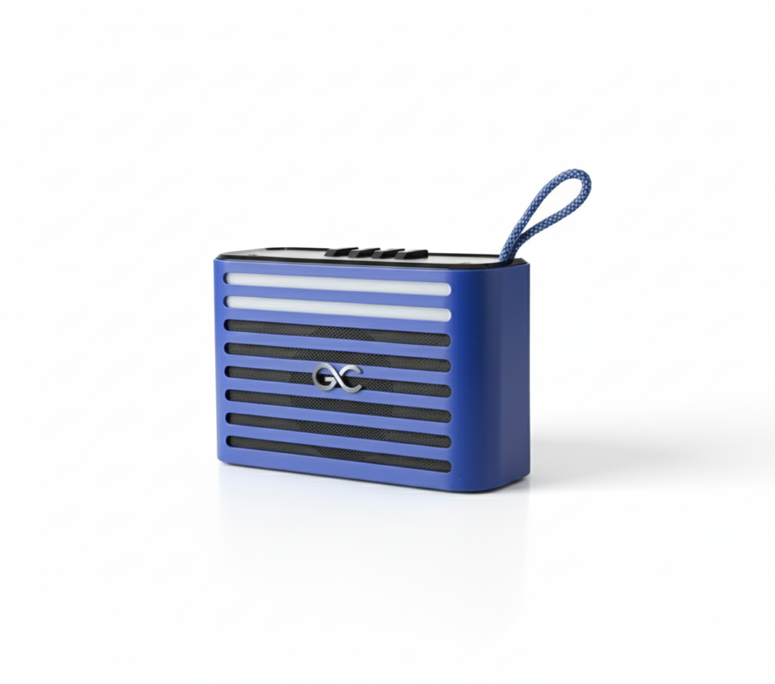 GeneCore ClipSound Mini | Ultra-Portable Bluetooth Speaker with Sleek Design and Micro SD/AUX Playback