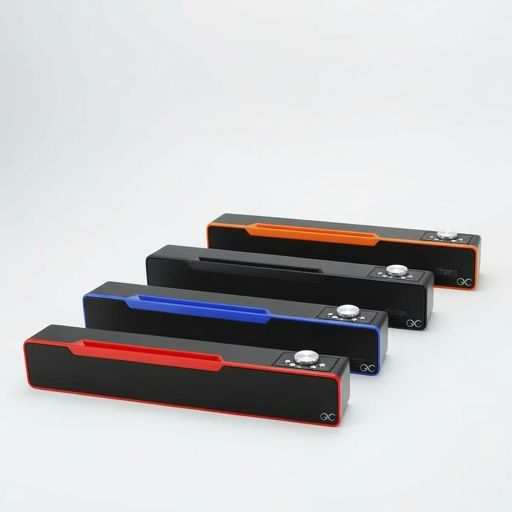 GeneCore StickTune Flex | Ultra-Portable Suction Cup Bluetooth Speaker with Type-C and Micro SD Playback