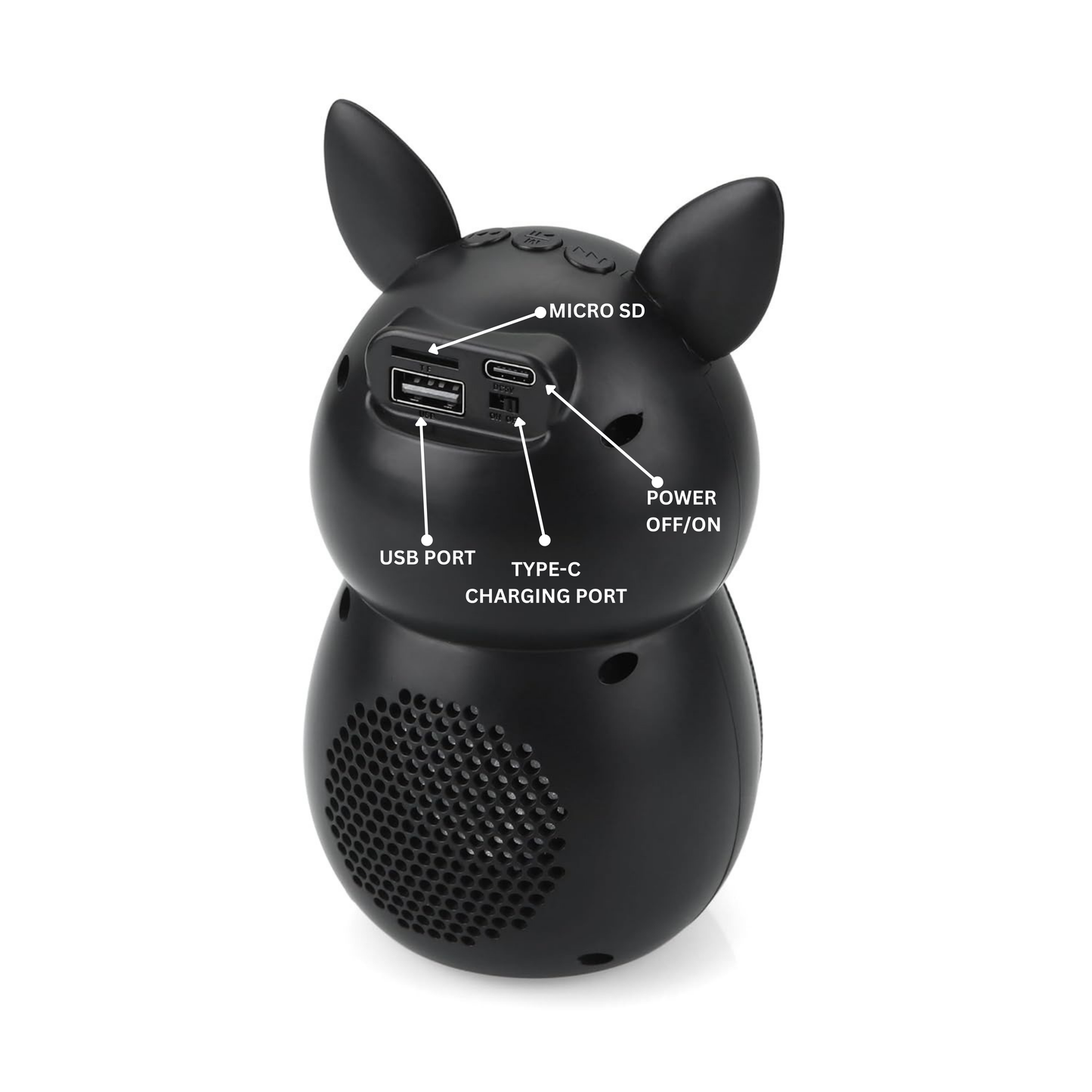 GeneCore MegaBoom Pro | High-Power Portable Bluetooth Speaker with Enhanced Bass and Multi-Input (USB/MicroSD)