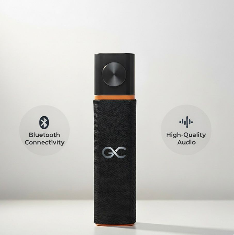 GeneCore "Aura-Tube" Wireless Speaker