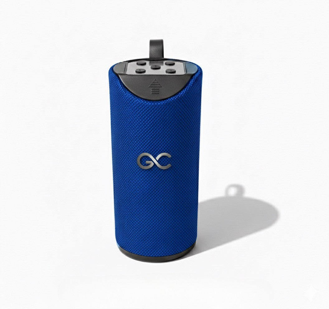 GeneCore SoundVault 360 | Portable Wireless Bluetooth Speaker with Deep Bass & Multi-Input (AUX/USB/MicroSD)