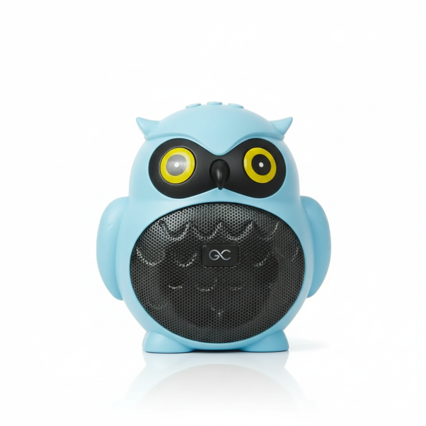 GeneCore WiseBeat Mini | Adorable Owl-Shaped Bluetooth Speaker with Fun Design and Multi-Playback (USB/MicroSD)