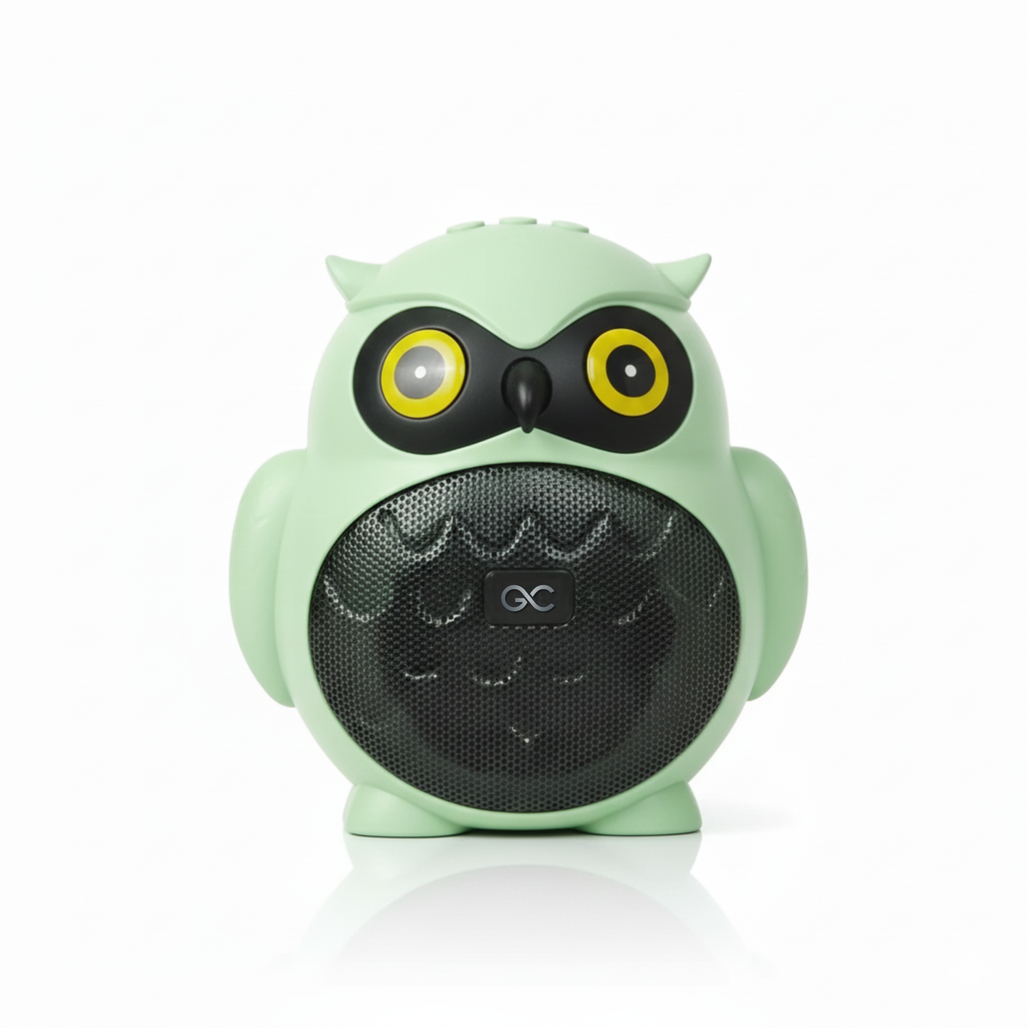 GeneCore WiseBeat Mini | Adorable Owl-Shaped Bluetooth Speaker with Fun Design and Multi-Playback (USB/MicroSD)
